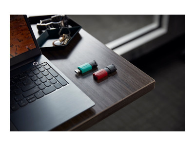 Kingston : 128GB DT EXODIA M USB3.2 GEN 1 (BLACK + RED)