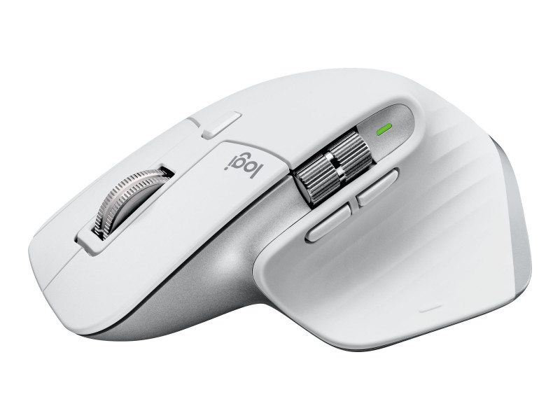 Logitech : MX MASTER 3S PERFORM WRLS MOUSE - PALE GREY - EMEA