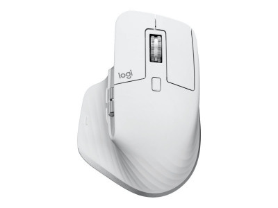 Logitech : MX MASTER 3S PERFORM WRLS MOUSE - PALE GREY - EMEA