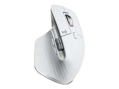 Logitech : MX MASTER 3S PERFORM WRLS MOUSE - PALE GREY - EMEA