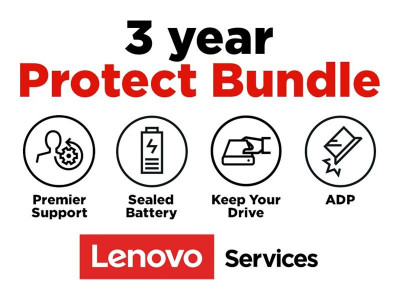 Lenovo : 3Y LENOVO PROTECT PREMIER SUPPORT+ADP+KYD+3Y SBTY+INTERNAT