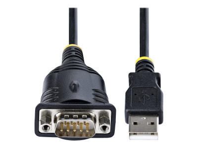 Startech : ADAPTATEUR USB VERS SERIE 1M - CONVERTISSEUR DB9 MALE A USB