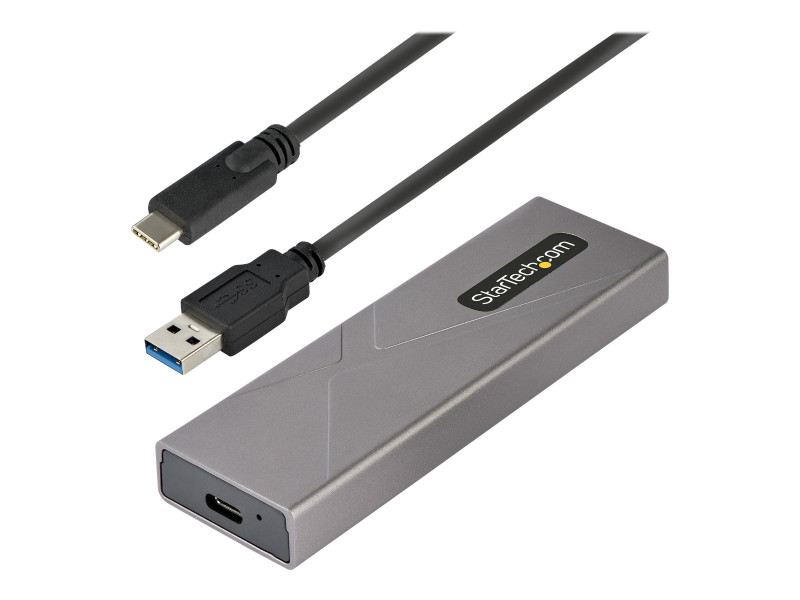 Startech : BOITIER externe SSD M.2 NVME/S ATA - CABLES HOTES USB-C