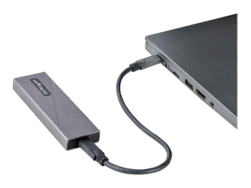 Startech : BOITIER externe SSD M.2 NVME/S ATA - CABLES HOTES USB-C