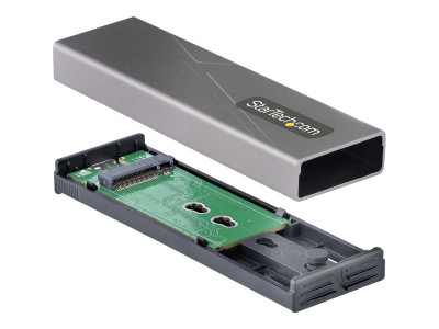 Startech : BOITIER externe SSD M.2 NVME/S ATA - CABLES HOTES USB-C + USB A