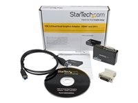 Startech : USB 3.0 TO HDMI et DVI DUAL MONITOR EXTERNAL VIDEO ADAPTER