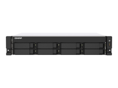 Qnap : 2U 8BAY 2.2 GHZ 4C/8T 4 GB DDR4 2 X 2.5GBE SHORT