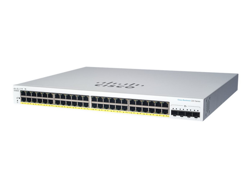 Commutateur Intelligent Cisco SG250-50, avec 50 Ports Gigabit Ethernet