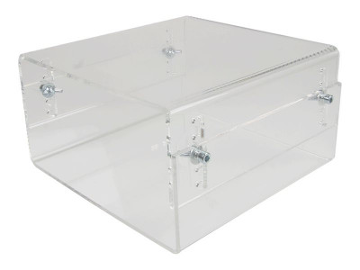 Neomounts : NEWSTAR ACRYLIC MONITOR RAISER (HEIGHT ADJUSTMENT: 0 TO 25 DEGR