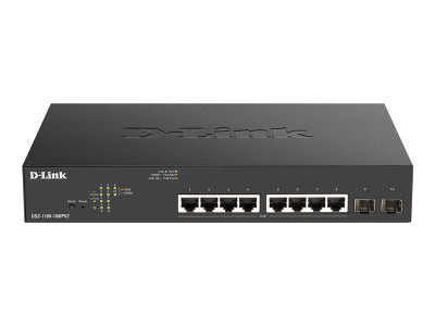 D-Link : 10-P POE+ GIGABIT SMART SWITCH .