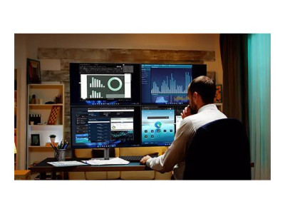 Lenovo : THINKVISION P27H-30 27IN 2560 X 1440 4MS. HDMI. DP. DP OUT. USB-