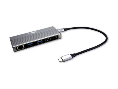MCL Samar : 5 PORTS USB TYPE C DOCKING STATION avec SSD SLOT
