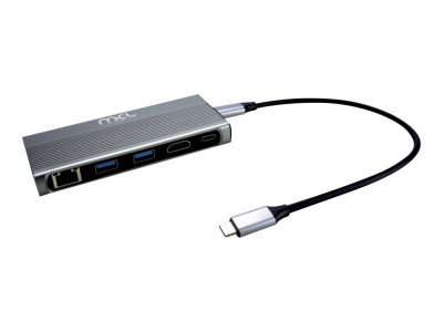 MCL Samar : 5 PORTS USB TYPE C DOCKING STATION avec SSD SLOT