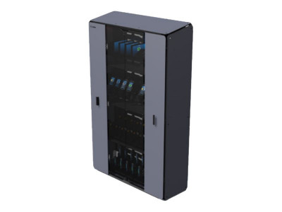 Zebra : FLAT PACKED VER EXTREME 5 SHELF PDU KEY BARRELL LOCK 2X KEYS STD