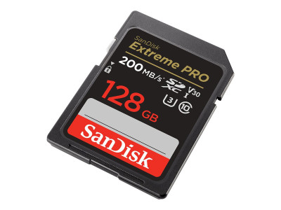 Western Digital : EXTREME PRO 128GB SDXC memory card 200MB/S 90MB/S UHS-I CL 10