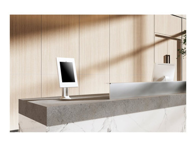 Neomounts : DESK GROMMET LOCK TABLET CASING IPAD/PRO/AIR/GALAXY TAB