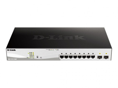 D-Link : 10-PORT LAYER2 POE+ SMART MANAGED GIGABIT SWITCH