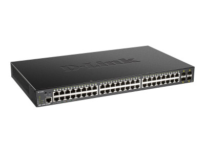 D-Link : 52-PORT SMART MGD POE+GB SWITCH 4X 10G