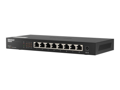 Qnap : QSW-1108-8T 8 PORTS 2.5GBPS W RJ45 UNMANAGED SWITCH