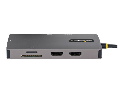 Startech : USB C MULTIPORT ADAPTER DUAL HDMI 4K 60HZ 2PT 5GBPS USB-A