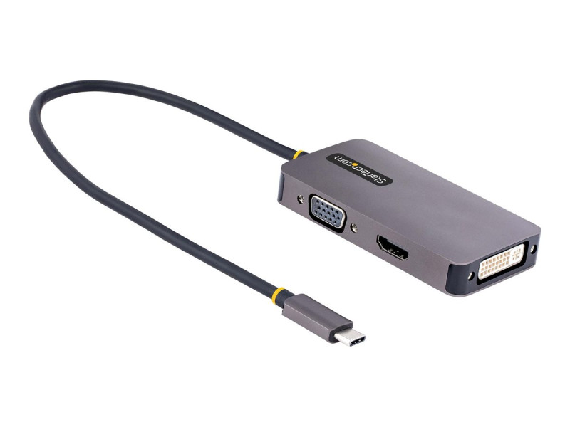 Startech : ADAPTATEUR USB C VERS HDMI VG A - DOCK USB TYPE C MULTIPORT