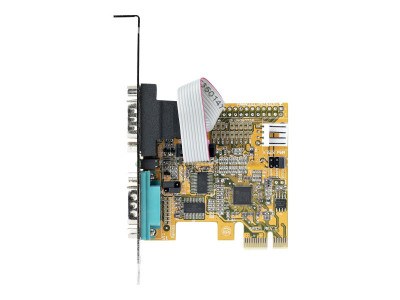 Startech : CARTE SERIE PCI EXPRESS A 2 PORTS - carte PCIE A RS232/DB9