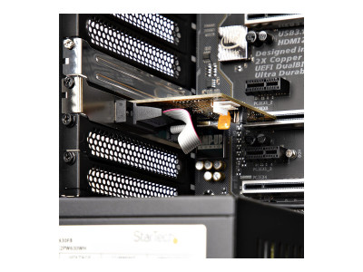 Startech : CARTE SERIE PCI EXPRESS A 2 PORTS - carte PCIE A RS232/DB9