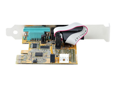 Startech : CARTE SERIE PCI EXPRESS A 2 PORTS - carte PCIE A RS232/DB9
