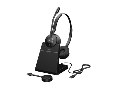 GN Audio : JABRA ENGAGE 55 UC STEREO USB-C avec CHARGING STAND EMEA/APAC