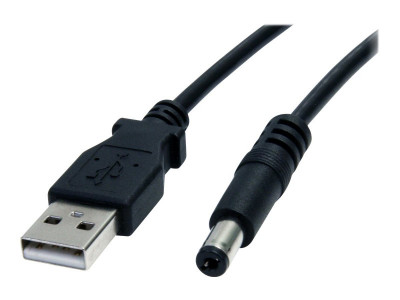 Startech : USB TO 5V DC cable - USB A TO TYPE M BARREL 5.5MM 5V DC PLUG