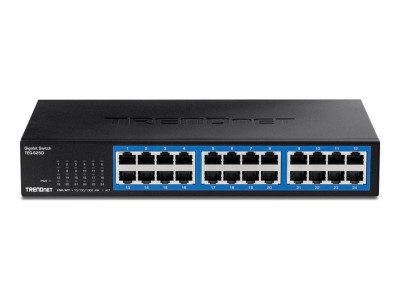 TrendNet : 24-PORT GIGABIT DESKTOP SWITCH avec METAL CASE