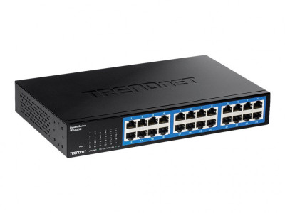 TrendNet : 24-PORT GIGABIT DESKTOP SWITCH avec METAL CASE