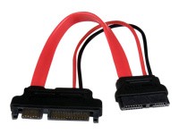 Startech : 6IN SLIMLINE SATA TO SATA ADAPT W/ POWER SLIM SATA TO SATA F/M