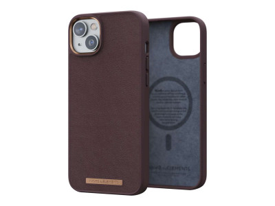 Telco Accessories : GENUINE LEATHER CASE IPHONE 14 (6.7) BROWN