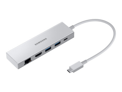 Samsung : MULTIPORT ADAPTER - GREY