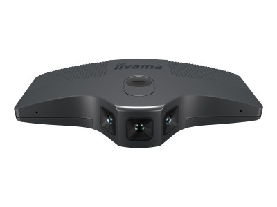 Iiyama : CAMERA 4K UHD 180DEGREE DFOV PANOCAM 12MP MICROPHONE 2X avec