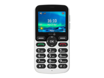 Doro : 5860 WHITE/BLACK MOBILE PHONE (propri)