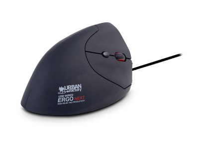 Urban Factory : ERGO NEXT VERTICAL ERGONOMIC WIRED MOUSE pour RIGHT-HANDED