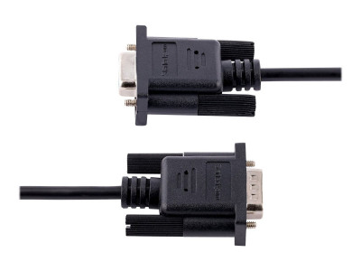 Startech : RS232 SERIAL NULL MODEM cable - 3M CROSSOVER SERIAL cable