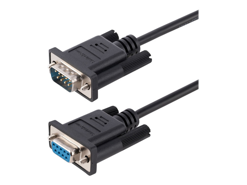 Startech : RS232 SERIAL NULL MODEM cable - 3M CROSSOVER SERIAL cable