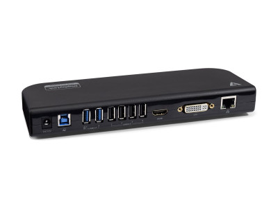 V7 : USB DOCKING STATION DUALDISPLAY 2K RESOLUTION 6 USBPORTSETHERNET