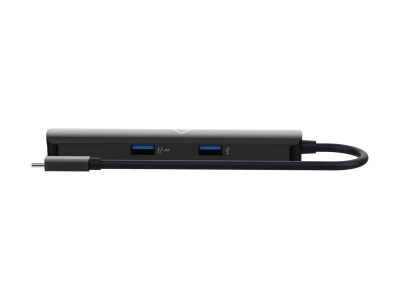 V7 : USB-C MINIDOCK SINGLE DISPLAY HDMI 2.0 USBA USB-C 100W 85W PD
