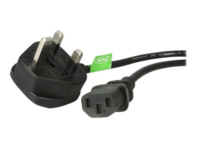 Startech : UK COMPUTER POWER cable - 1M (3FT) BS 1363 TO C13 18AWG