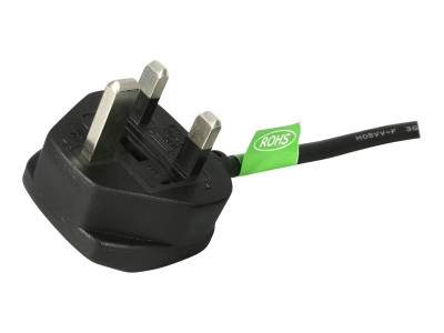 Startech : UK COMPUTER POWER cable - 1M (3FT) BS 1363 TO C13 18AWG