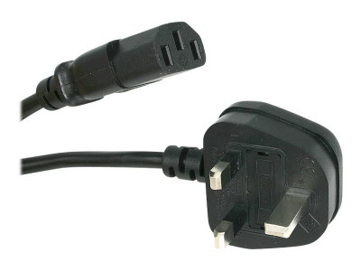Startech : UK COMPUTER POWER cable - 1M (3FT) BS 1363 TO C13 18AWG