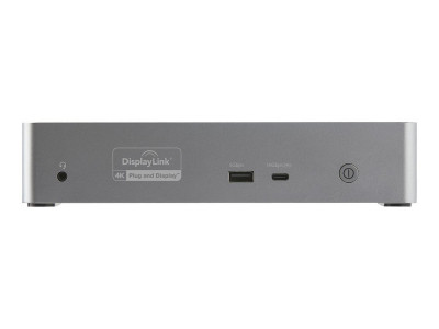 Startech : UNIVERSAL USB-C DOCK QUAD VIDEO QUAD 4K 60HZ DP OR HDMI 100W PD