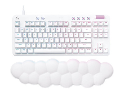 Logitech : G713 GAMING KEYBOARD - OFF WHITE - FRA - CENTRAL