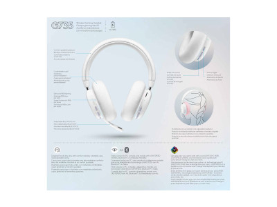 Logitech : G735 - OFF WHITE - EMEA