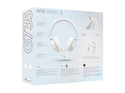 Logitech : G735 - OFF WHITE - EMEA