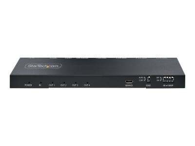 Startech : 4-PORT HDMI SPLITTER - 4K 60HZ BUILT-IN SCALER